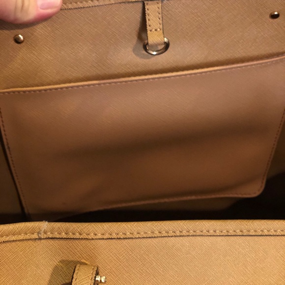 Sold on Ⓜ️ercari Michael Kors Jet Set  Large Purse - Picture 3 of 5